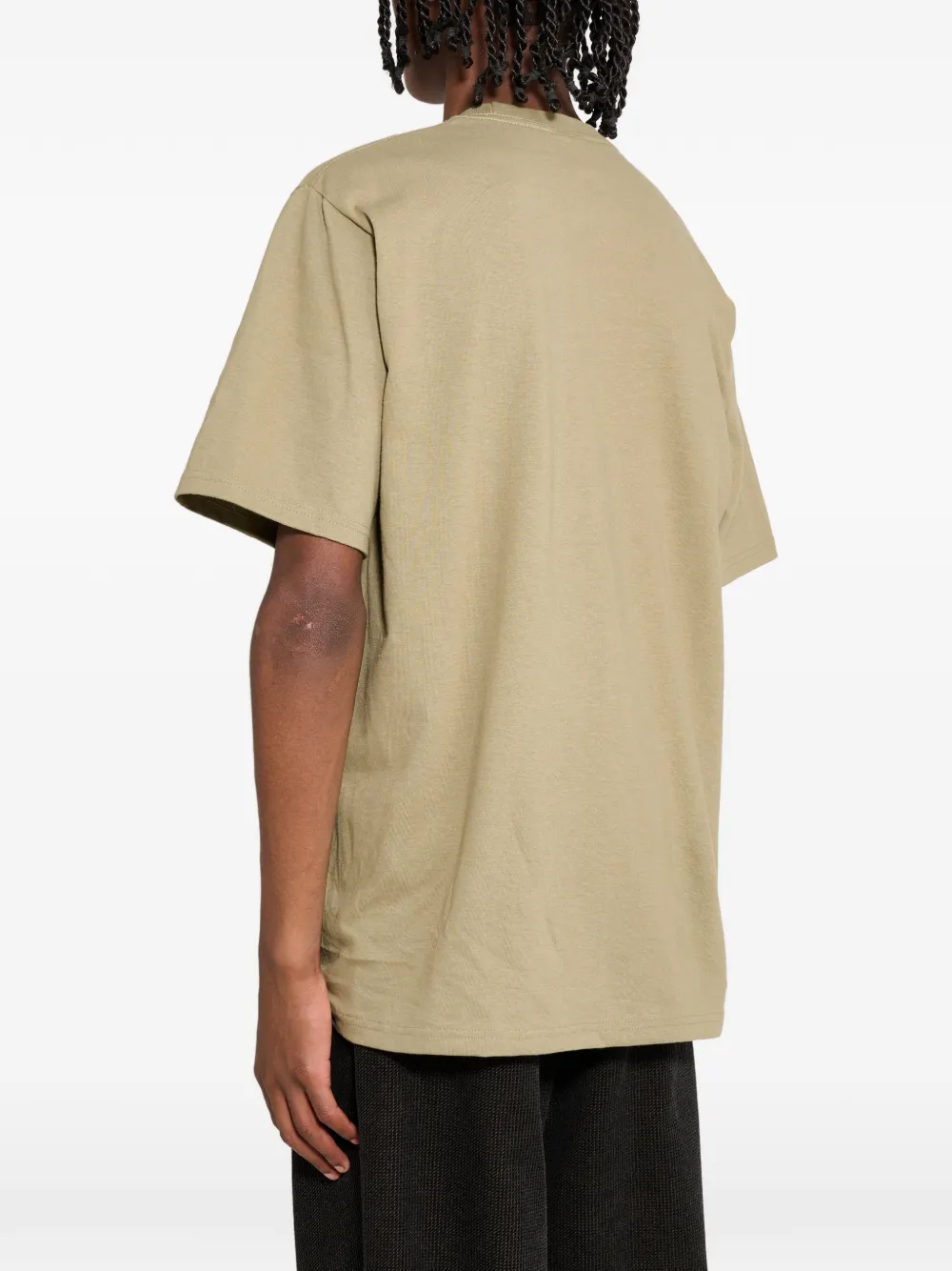Stüssy T-shirt met grafische print Groen