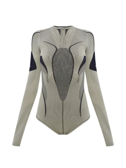 Off-White graphic-print long-sleeve bodysuit