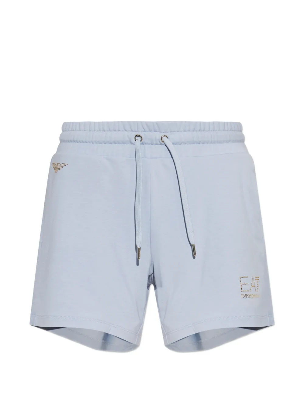 Ea7 Emporio Armani Evolution drawstring shorts - Blu