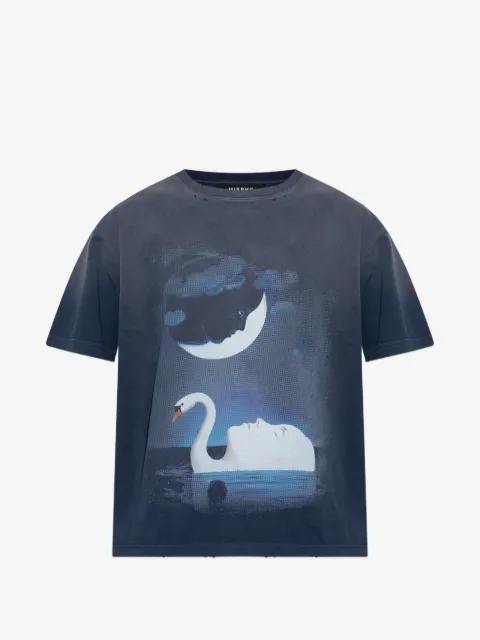 MISBHV graphic-print distressed T-shirt