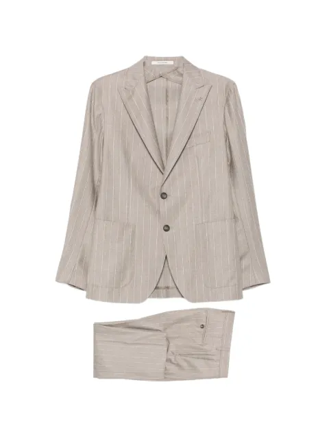 Tagliatore pinstripe-pattern single-breasted suit