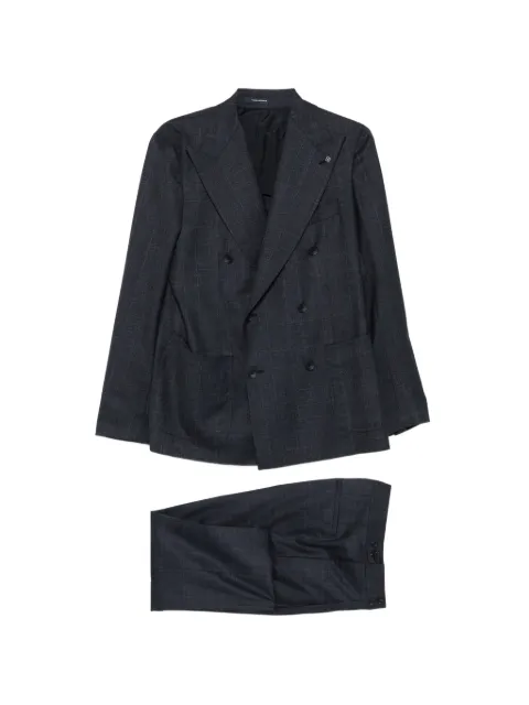 Tagliatore double-breasted check suit