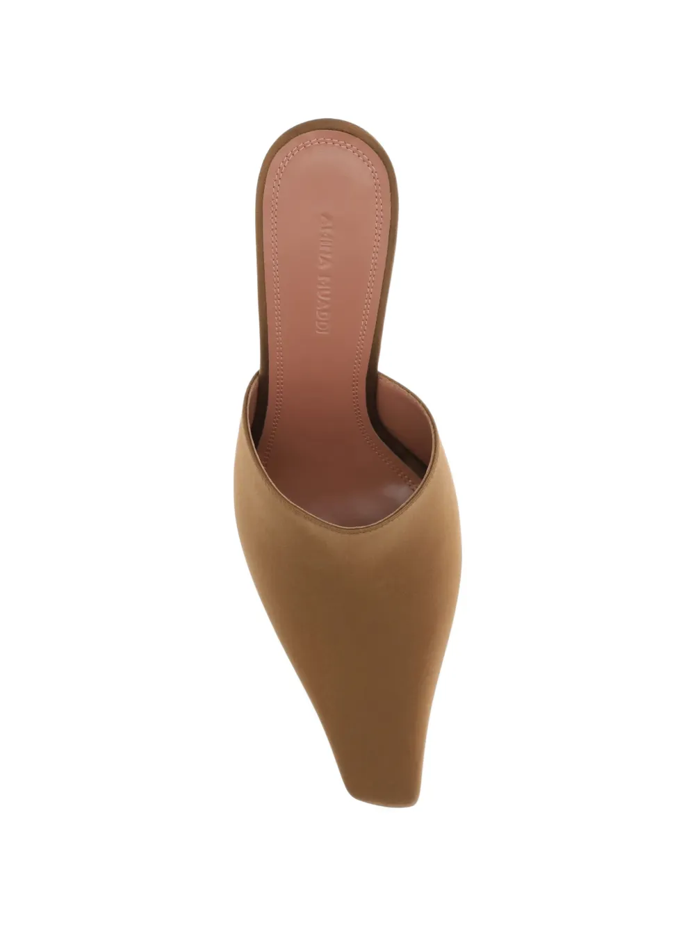 Amina Muaddi Jamie pointed-toe mules Bruin