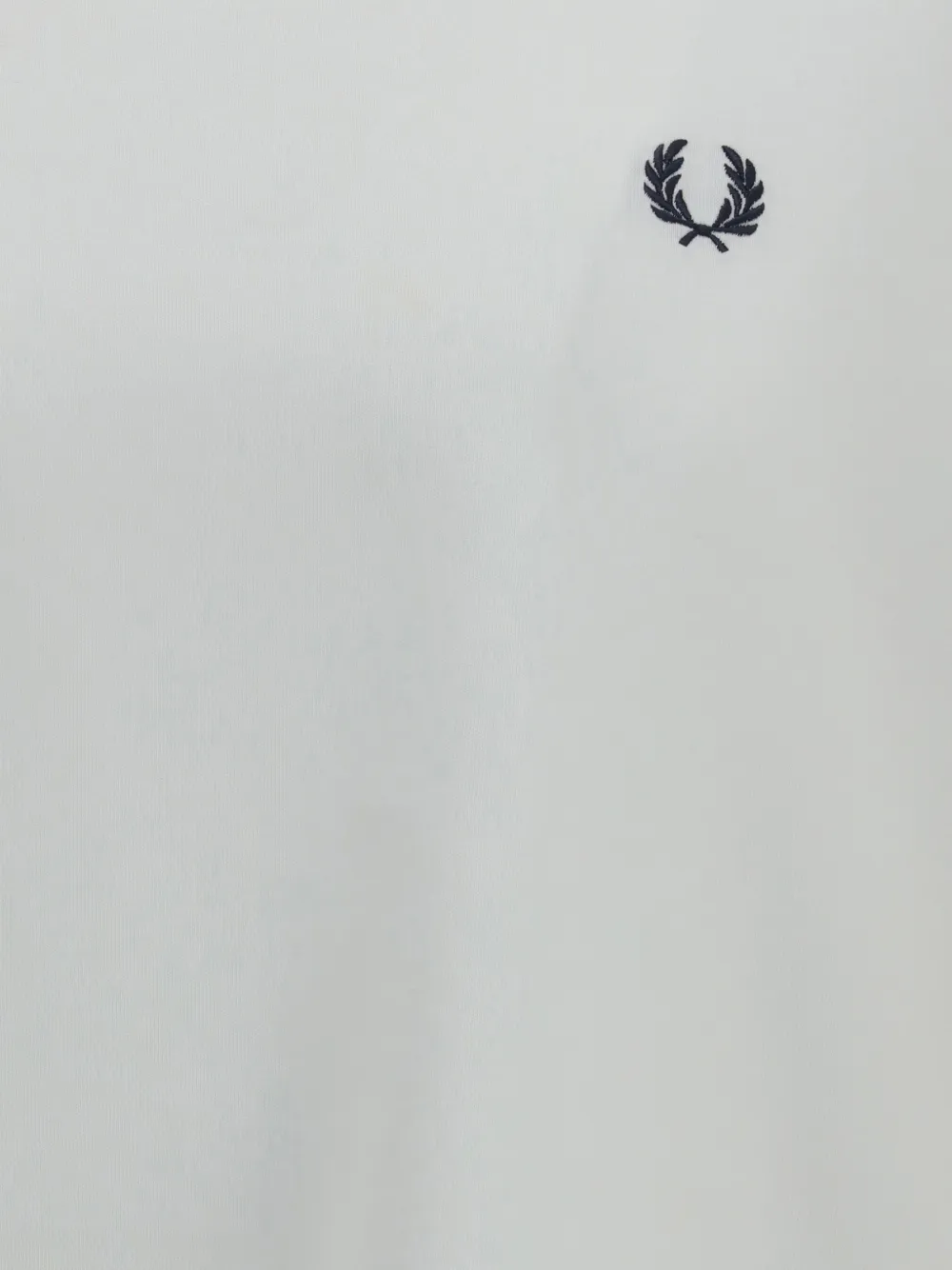 Fred Perry Laurel Wreath T-shirt met print op de rug Wit