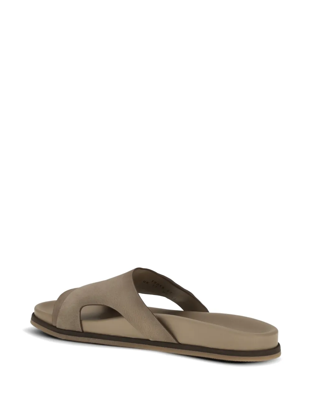 Santoni cross-strap sandals Beige