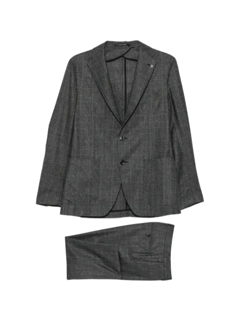 Tagliatore check-pattern single-breasted suit