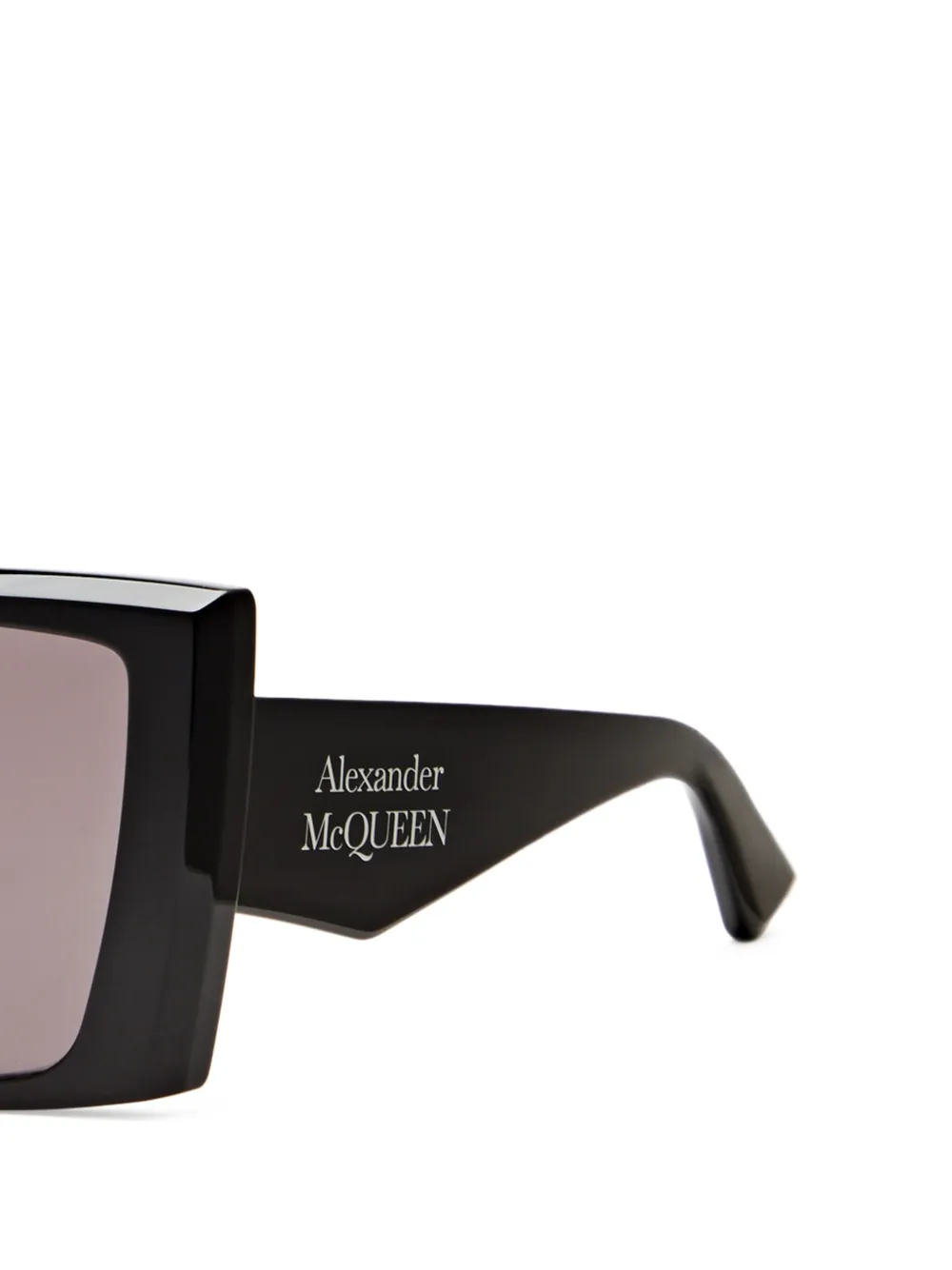  Alexander Mcqueen Eyewear Gafas De Sol Con Montura Cuadrada - Negro 
