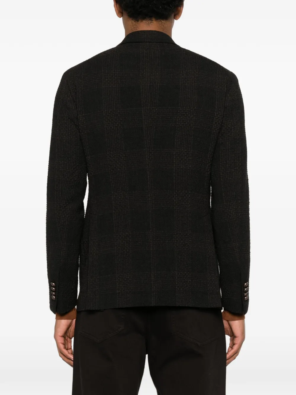 Tagliatore Blazer met dubbele rij knopen Bruin