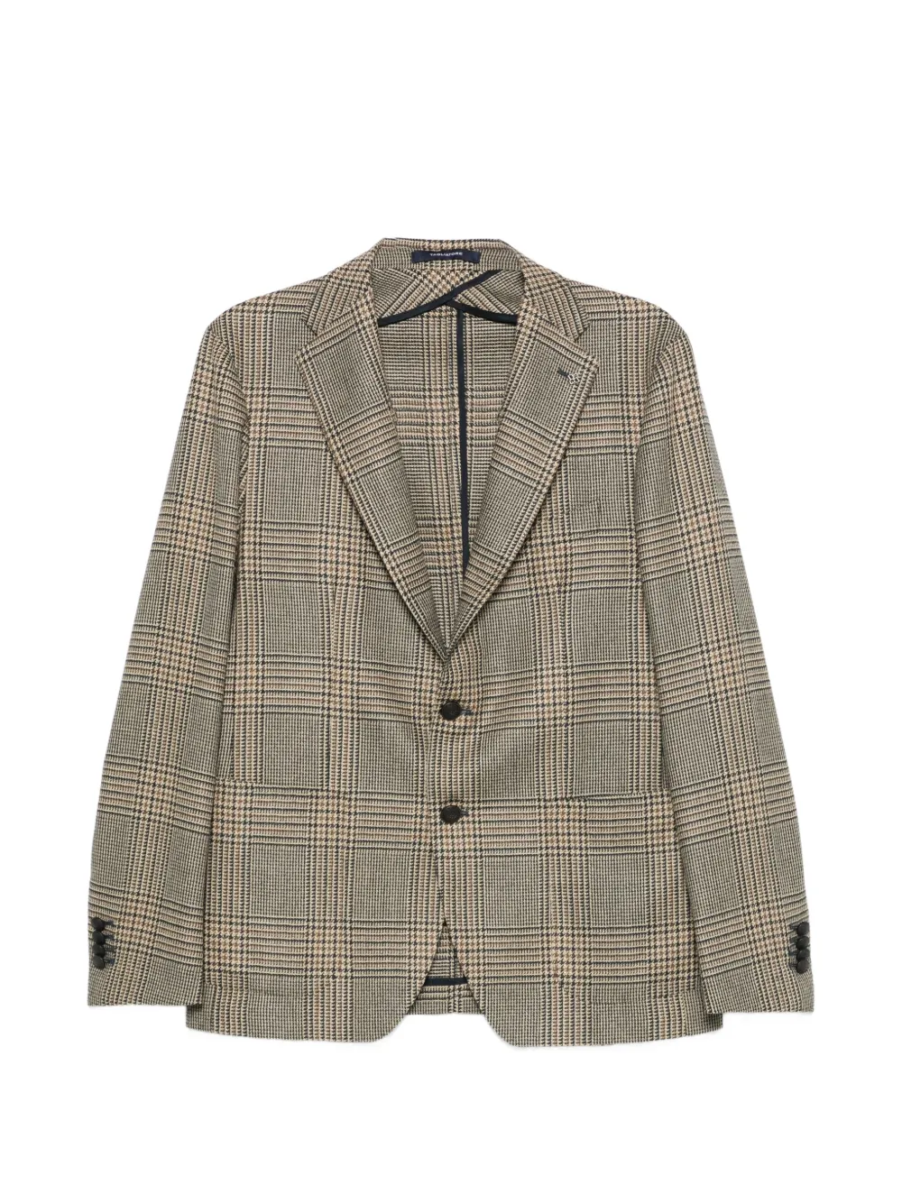 Tagliatore Prince of Wales check blazer - Neutrals