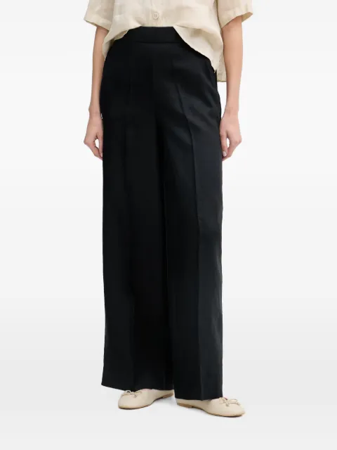 Benetton pantalones palazzo con pliegues