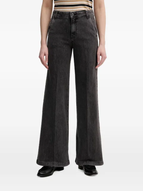 Benetton high-waisted wide-leg jeans