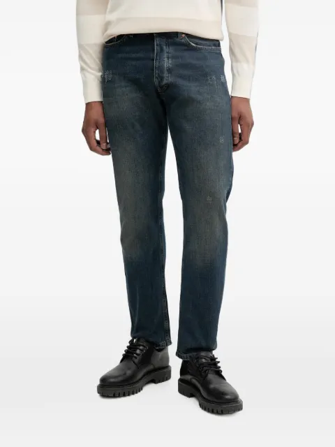 Benetton jeans con efecto envejecido