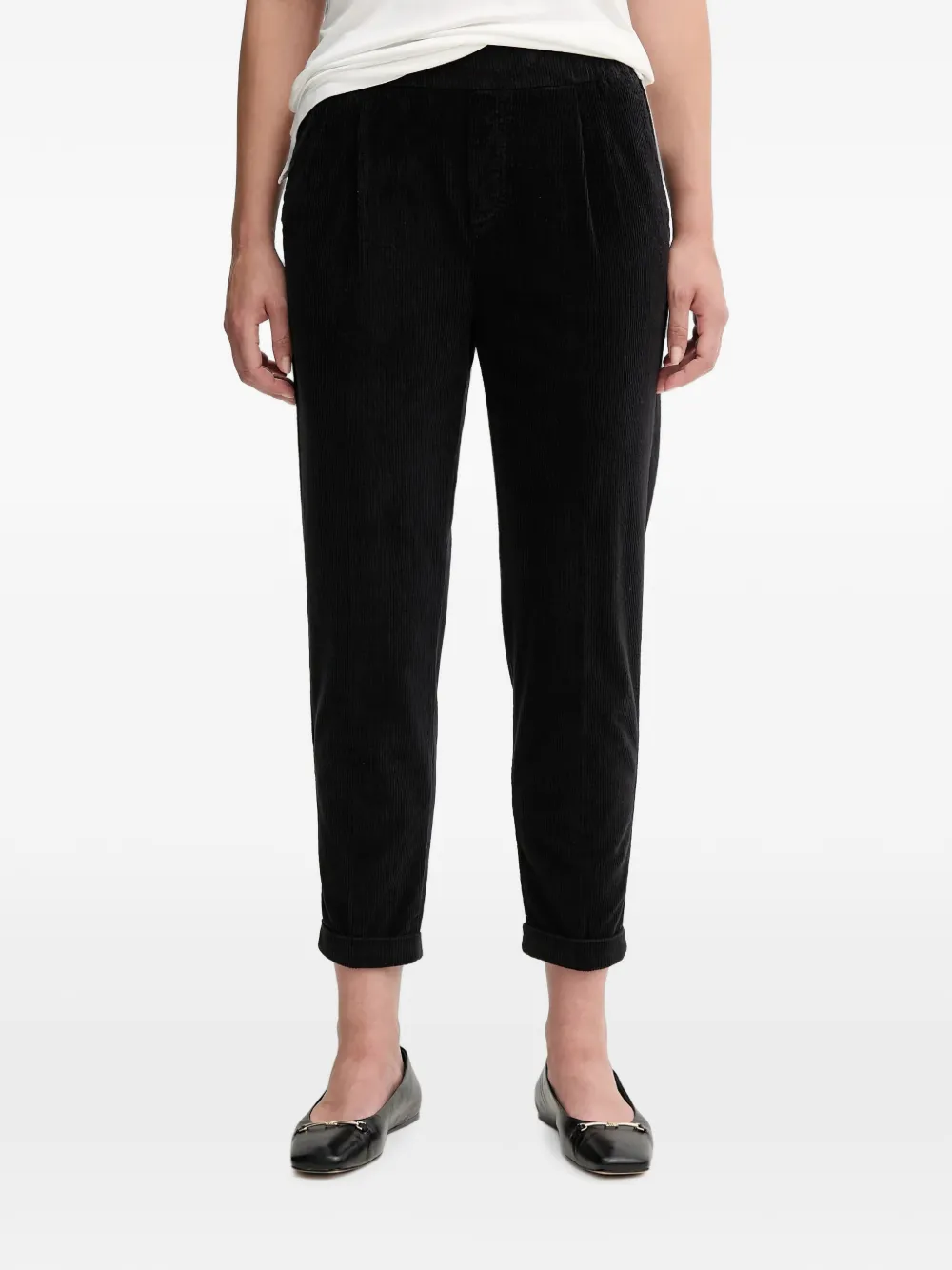 Benetton corduroy pleated trousers