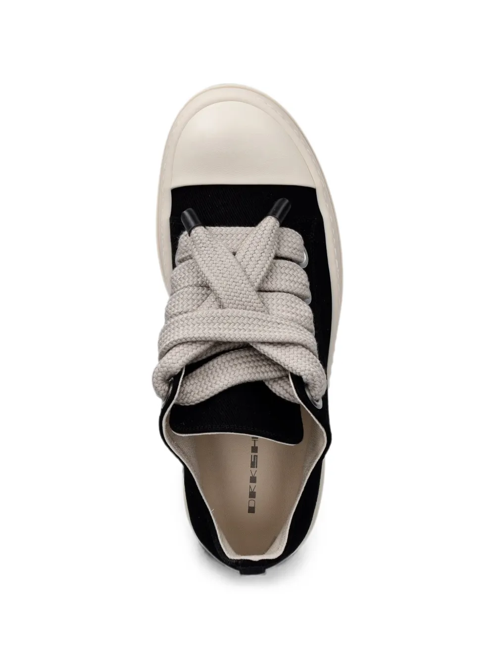 Rick Owens DRKSHDW Double Bumper jumbo-lace sneakers Zwart