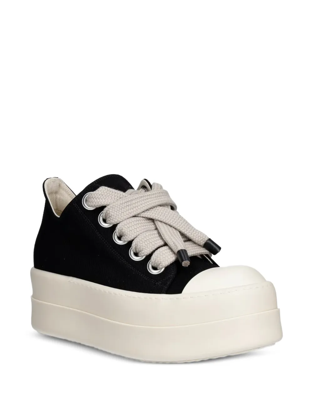 Rick Owens DRKSHDW Temple Mega Bumper Jumbo Low Sneaks In 13oz