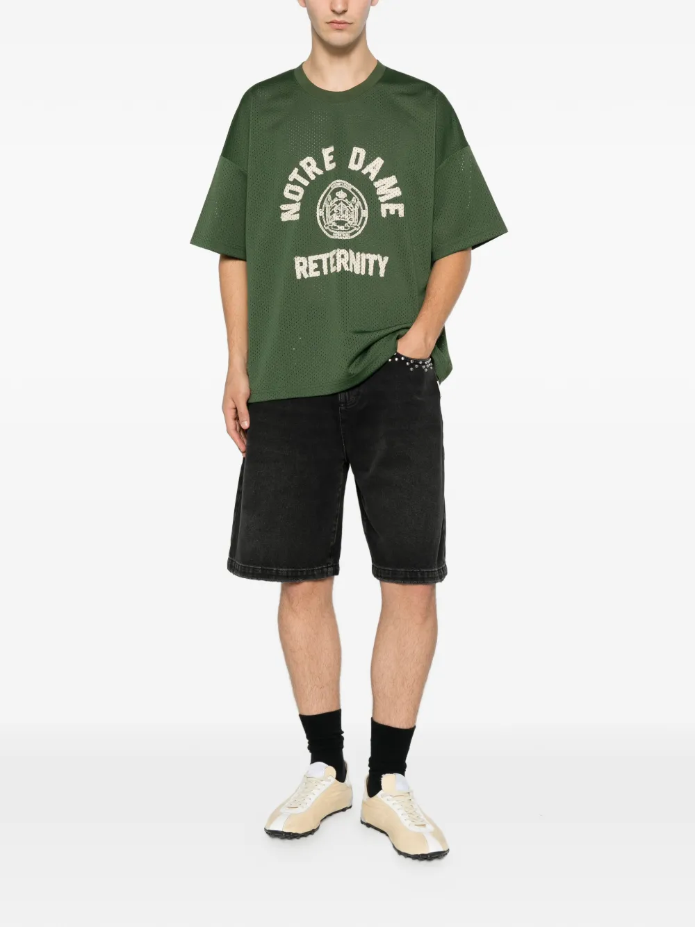 RETERNITY Notre Dame T-shirt Groen