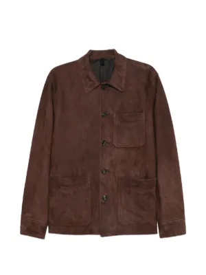 Sacai Cotton Denim Jacket | Brown | FARFETCH