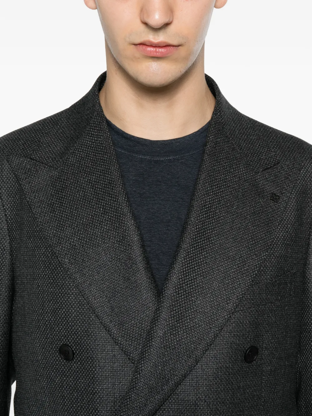 Tagliatore Blazer met dubbele rij knopen Grijs
