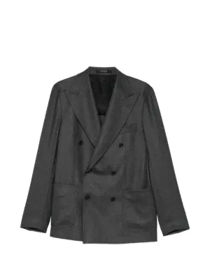 Comme Des Garçons Homme Deux ストライプ パッチワーク ジャケット