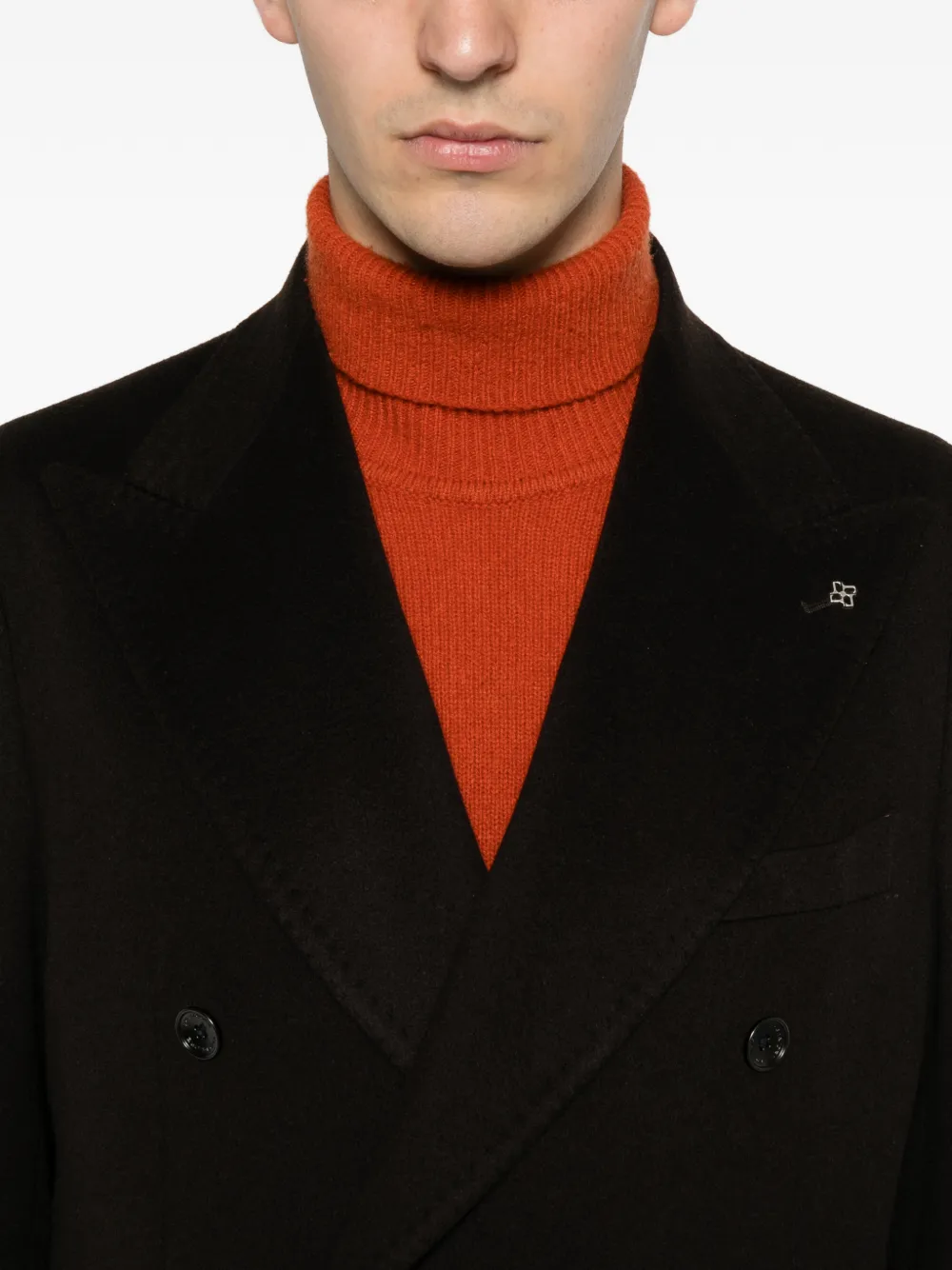Tagliatore Blazer met dubbele rij knopen Bruin
