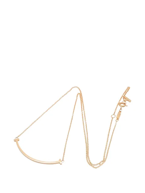 Tiffany & Co. Pre-Owned 2010s T-smile necklace