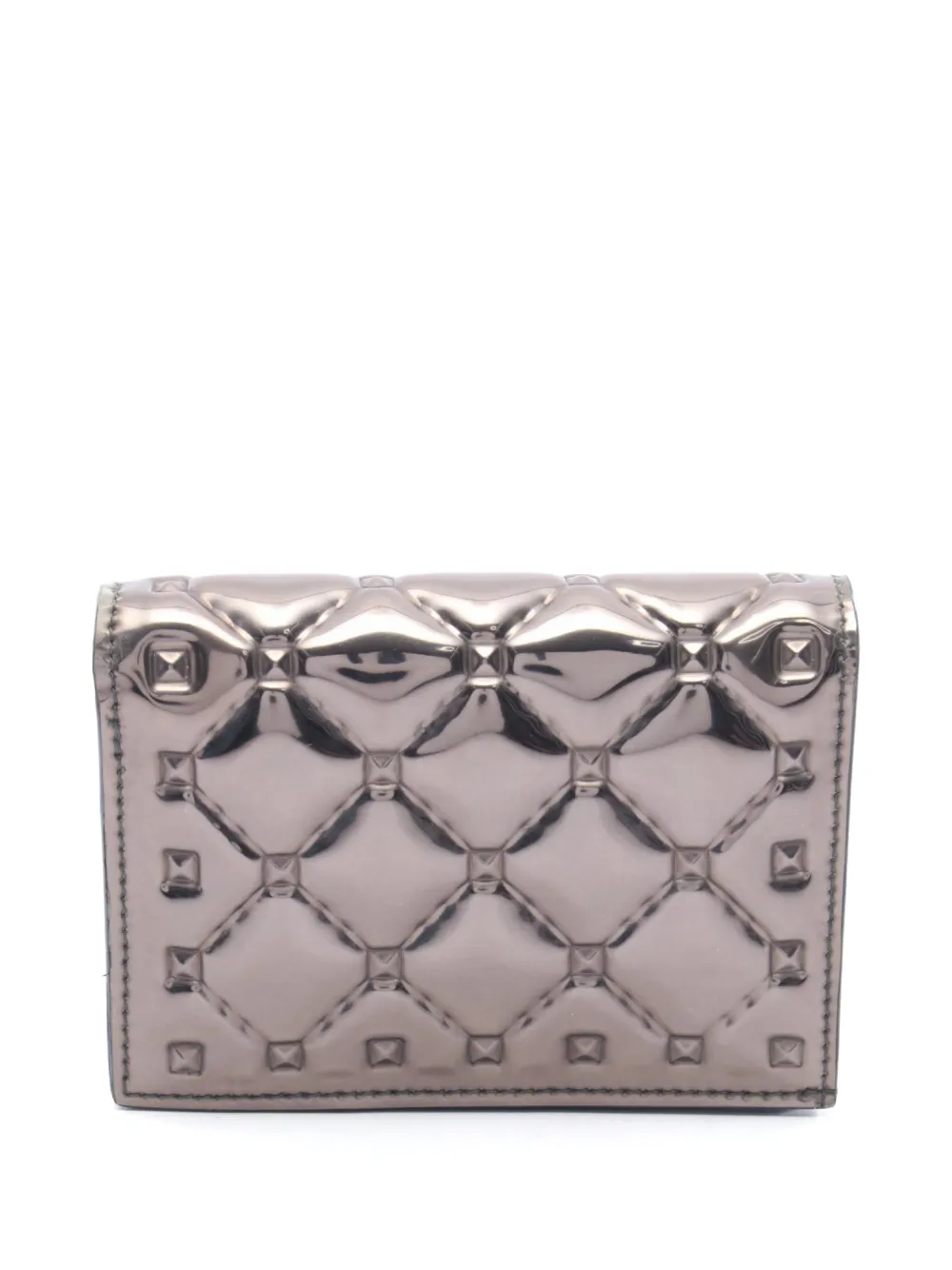 Valentino Garavani Pre-Owned 2010s Rockstud wallet - Argento