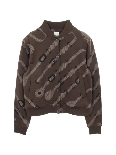 Hermès Pre-Owned 2020s Coaching Remix bomber jacket