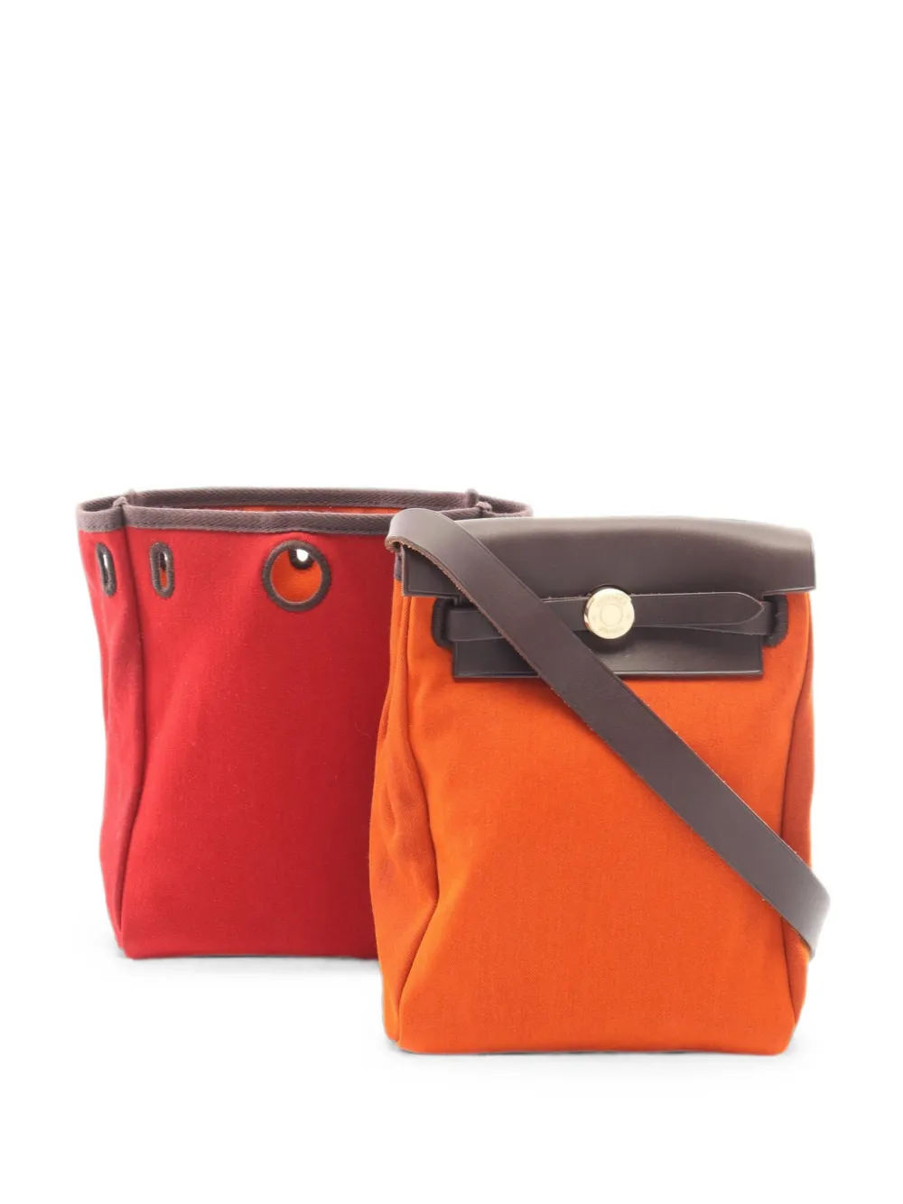 Hermès Pre-Owned 2004 TPM Herbag shoulder bag - Arancione