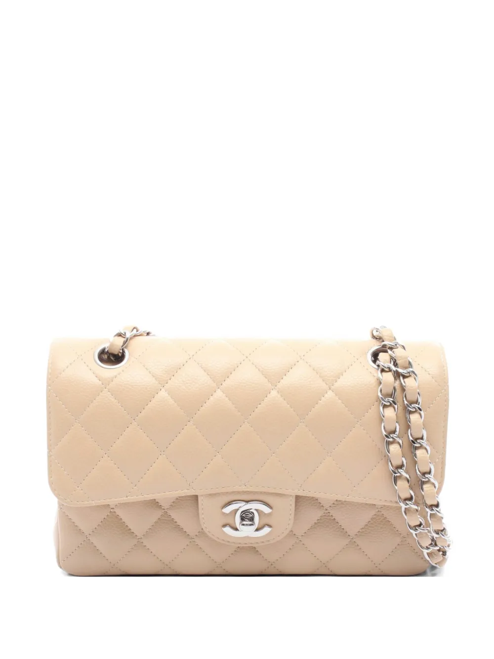 CHANEL Pre-Owned 2021s Double Flap shoulder bag - Toni neutri