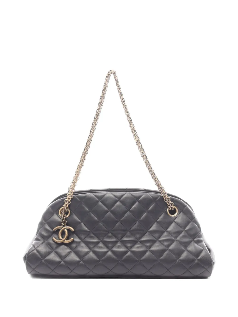 CHANEL Pre-Owned 2010-2011 Mademoiselle Bowling shoulder bag - Nero