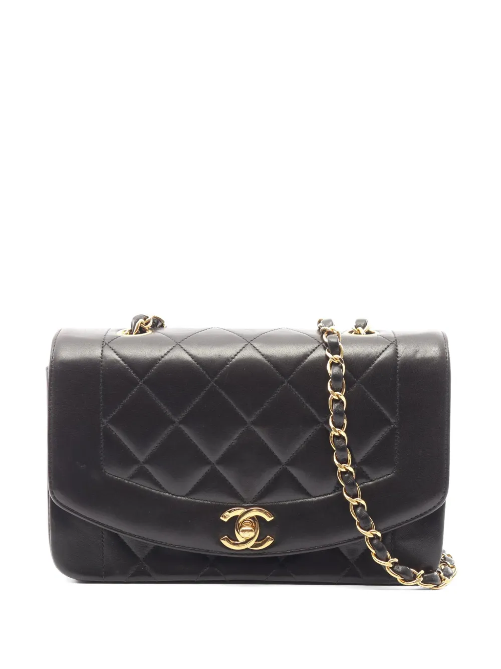 CHANEL Pre-Owned 1996-1997 Diana shoulder bag - Nero