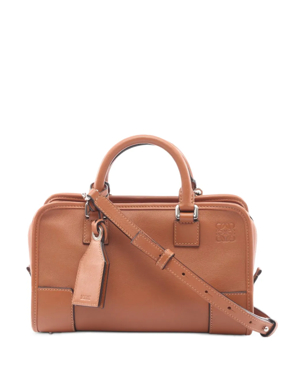 Loewe Pre-Owned 2010s 23 Amazona leather two-way handbag - Brown