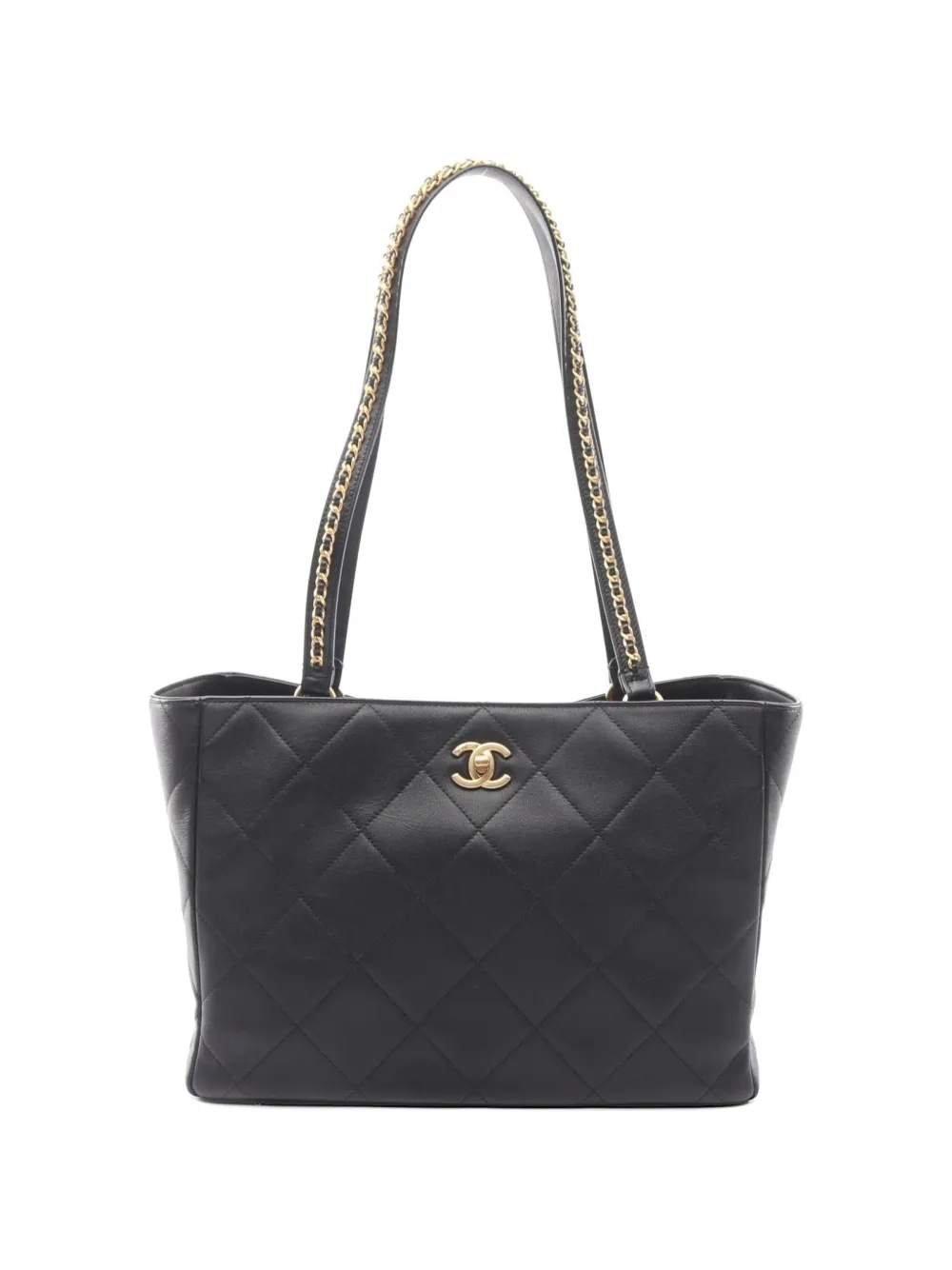 CHANEL Pre-Owned 2021 Matelassé shoulder bag - Nero