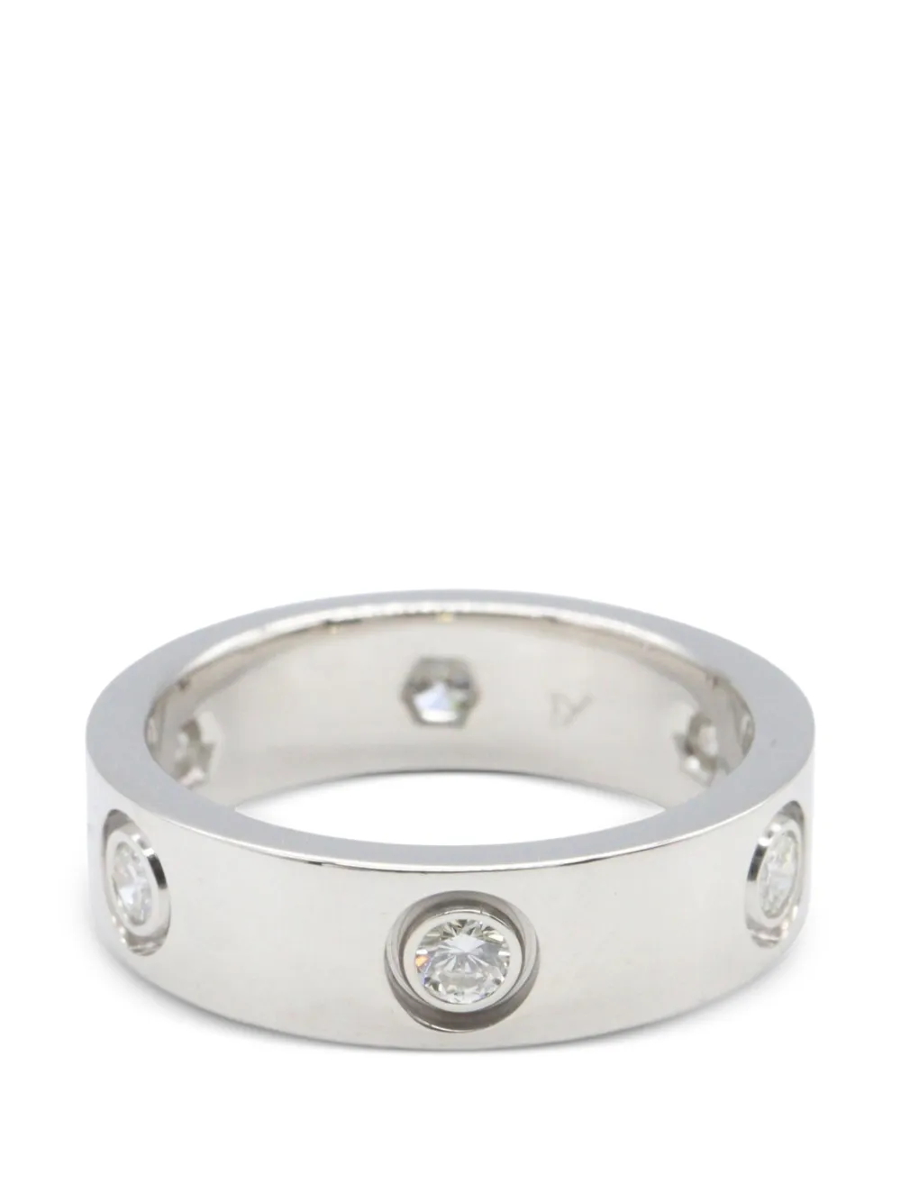 Cartier 2010s Love diamond ring - Argento