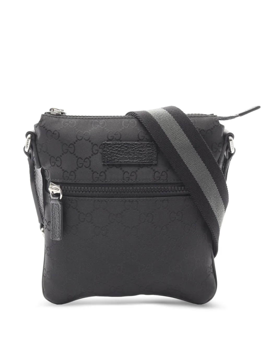 Gucci Pre-Owned 2010s GG logo-patterned shoulder bag - Nero