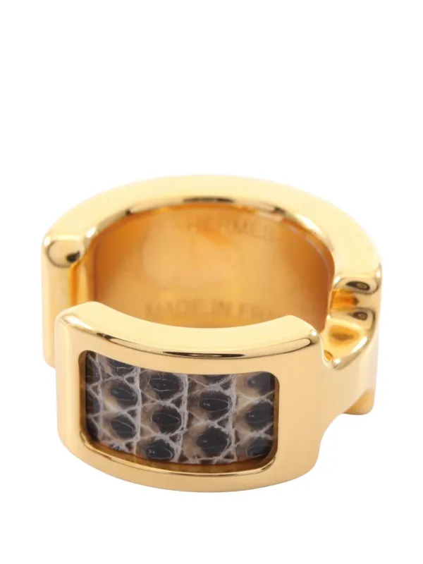 Hermès Pre-owned 2020 Olymp PM Ear Cuff in Gold