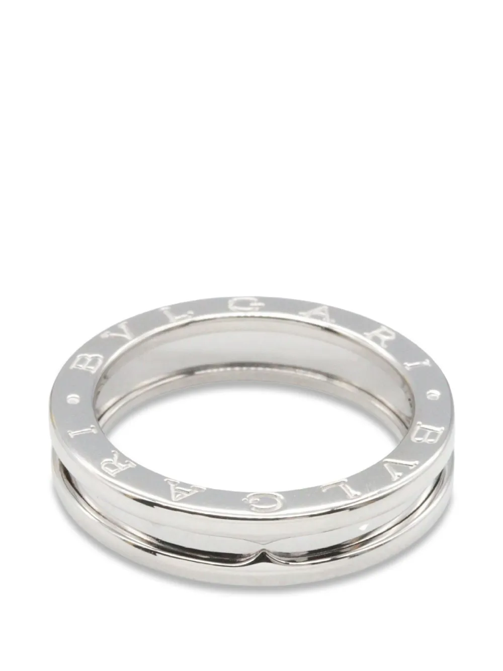 Bvlgari Pre-Owned 2010s B-zero1 ring - Argento