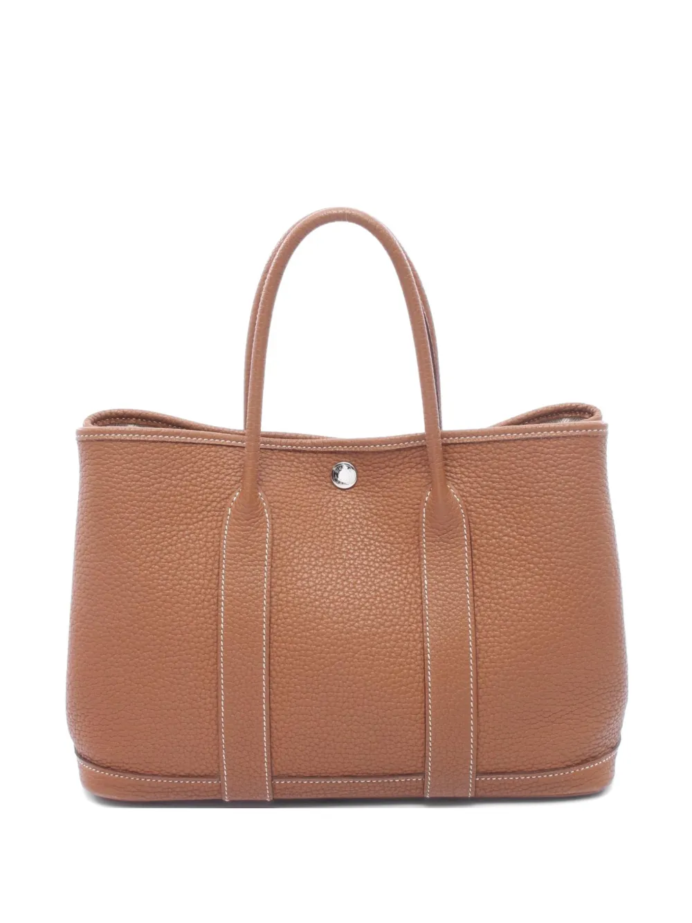 Hermès Pre-Owned 2018 TPM Garden Party tote bag - Marrone