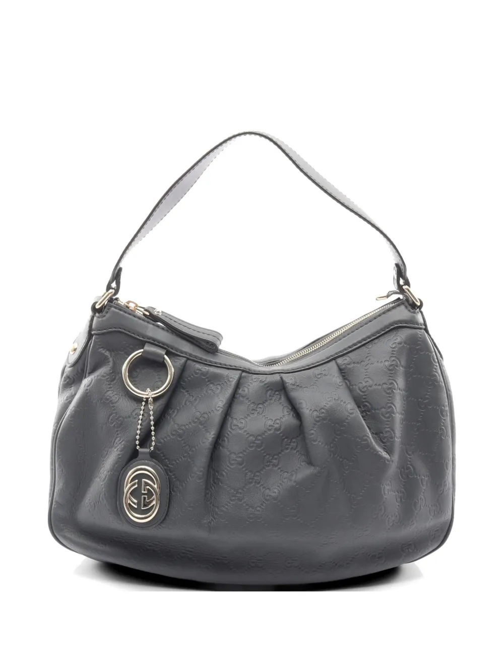 Gucci Pre-Owned 2010s Sukey Guccissima handbag - Grigio