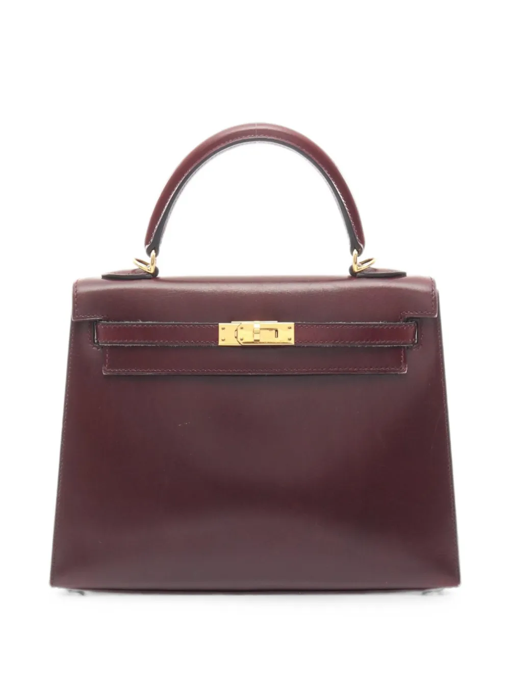 Hermès Pre-Owned 2008 25 Kelly Sellier shoulder bag - Rosso