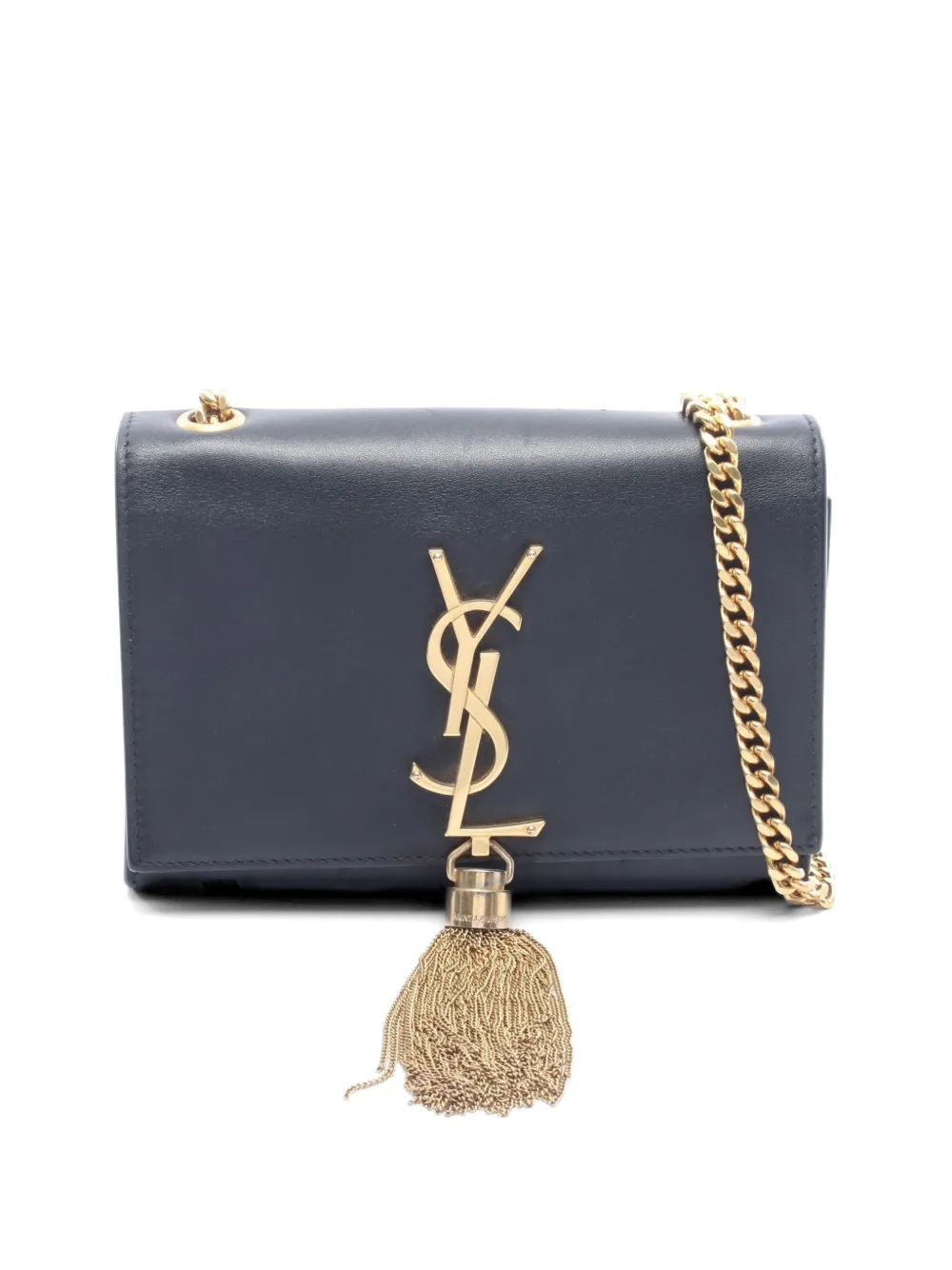 Saint Laurent Pre-Owned 2010s Kate monogram shoulder bag - Nero
