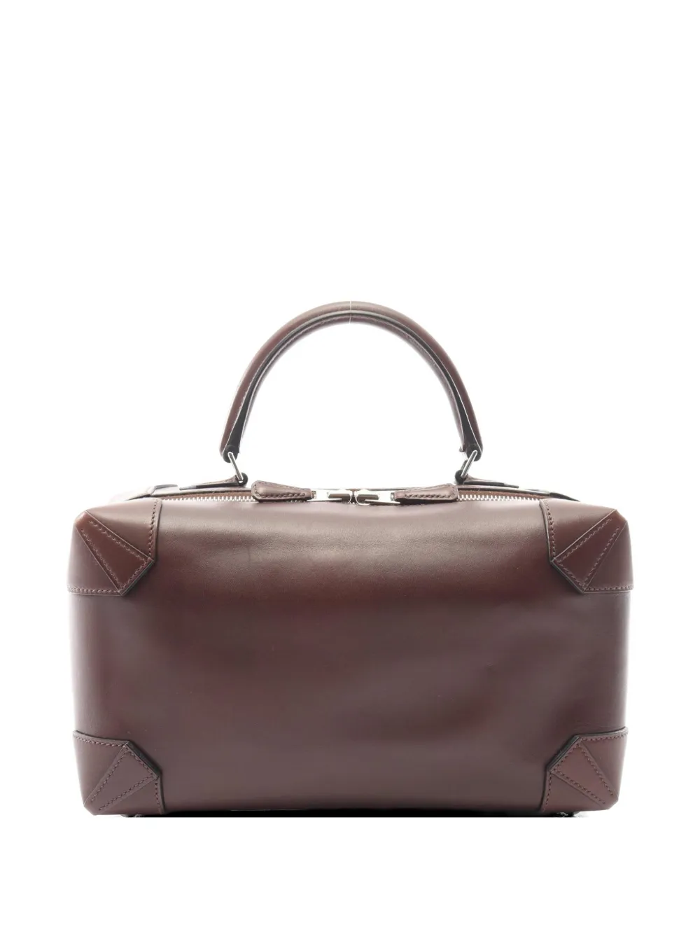 Hermès Pre-Owned 2014 29 Maxi Box leather handbag - Brown