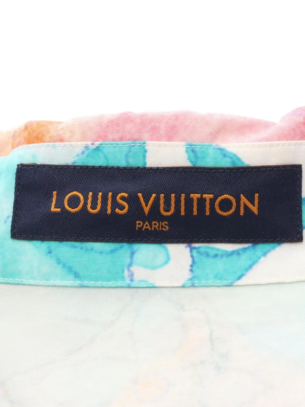 Louis Vuitton Pre-Owned Monogram Watercolor Shirt | White | FARFETCH