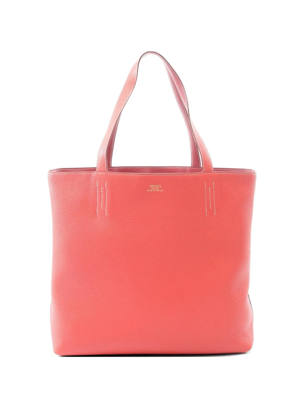 Hermès Pre-Owned 2014 Double Sens reversible tote bag - Red