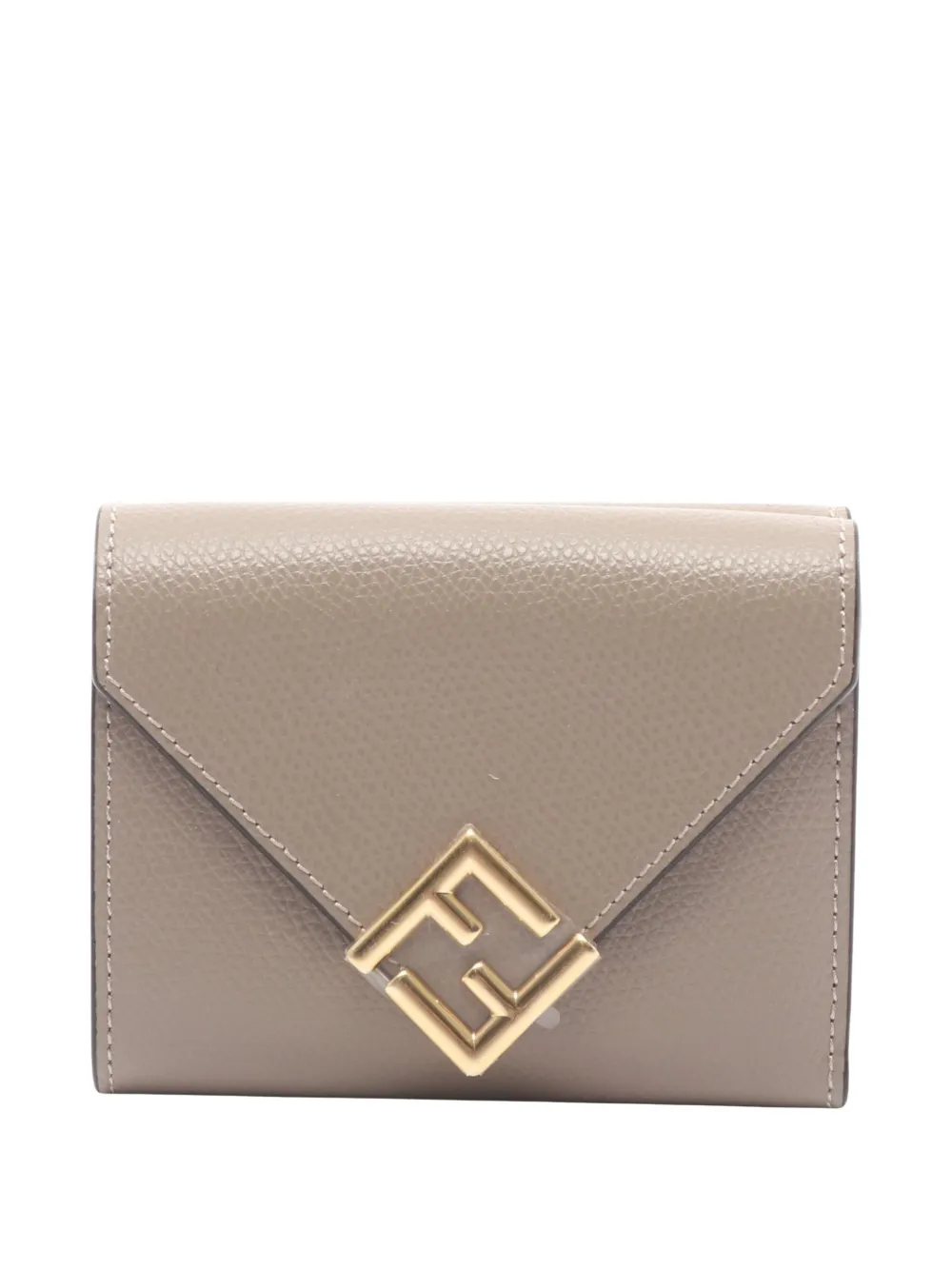 Fendi Pre-Owned FF Diamond trifold wallet - Toni neutri