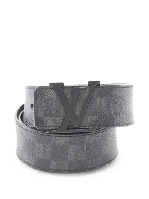 Louis Vuitton Pre-Owned 2017 Damier Graphite Initial belt
