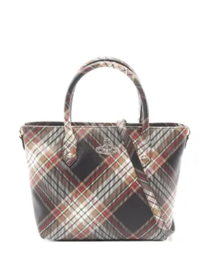 Vivienne Westwood Pre-Owned 2020s ショッパー チェック トートバッグ