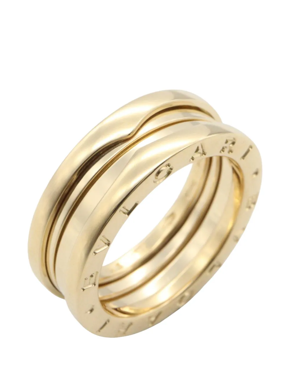 Pre-owned Bvlgari 2010s B-zero1 Ring In Gold