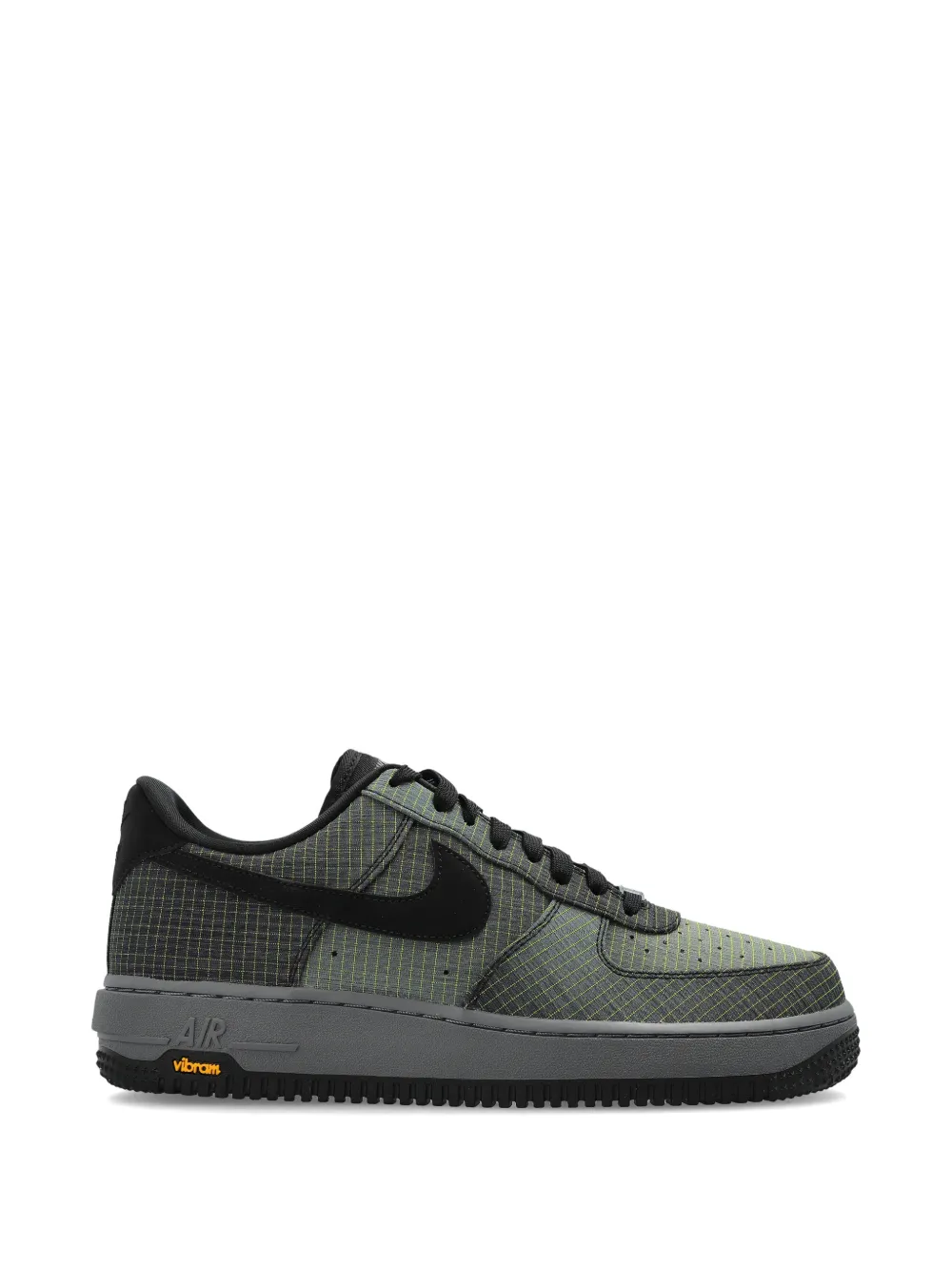 Nike Air Force 1 grid-pattern sneakers - Grau