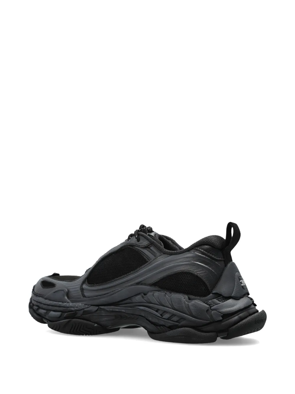 Balenciaga Sneakers met chunky zool en mesh vlakken Zwart